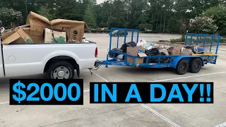 How to make $2000 a day with Junk and Trash!