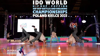 STICKY | SLOVENIA | 3rd Place | IDO HipHop World Championship 2023 | Adult Groups