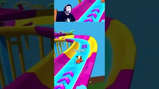 KETIKA BJ RETAK DI KATAIN CUPU DI MAP SUPER SLIDE, INI YANG TERJADI 😱 #shorts