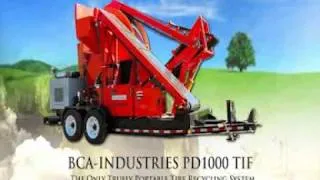 BCA-Industries Portable Tire Shredder.3gp