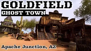 Visiting Goldfield Ghost Town in Apache Junction Arizona