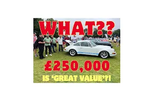 Singer vs Theon vs Tuthill vs Rennsport. Are you SERIOUS? A £250k Porsche 911 is 'great value'?!