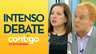 "¡ES INJUSTO!": El acalorado debate de Rojo Edwards y Paulina Vodanovic - Contigo en La Mañana