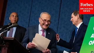Schumer, Booker & Wyden Hold Press Conference In Support Of Ending Federal Cannabis Prohibition