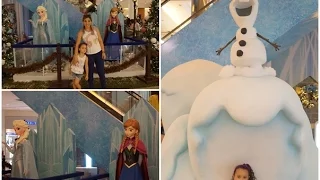 Vlog:Decoração de Natal do NORTE SHOPPING, Frozen