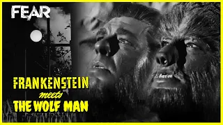 Larry Talbot Werewolf Transformation Scene | Frankenstein Meets The Wolf Man (1943)