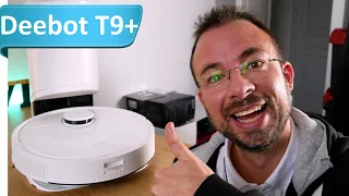 Deebot T9+ ❤️ L'ultra haut de gamme des aspirateurs robots d'Ecovacs