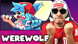 BOYFRIEND TURNS INTO A WEREWOLF?! Friday Night Funkin' Logic | Cartoon Animation | Reaction!