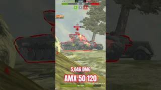 AMX 50 120 WoT Blitz [Theu_Matheus] #wotbliz #wotb #worldoftanksblitz #вотблиц #блиц #game #เกมรถถัง