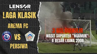 SUPORTER NGAMUK!!! Suporter Pukul Hakim Garis Di Brawijaya | AREMA MALANG 1 VS 2 PERSIWA WAMENA