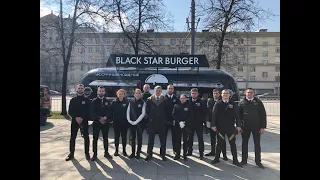 Открытие Black Star Burgers в ТЦ Метрополис
