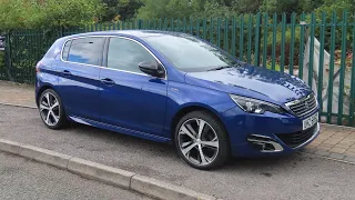 2017 Peugeot 308 1.2 e-HTP PureTech GT Line - Start up and in-depth tour