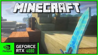 AMAZING Minecraft Graphics with RTX 4080 & Patrix Texture Pack