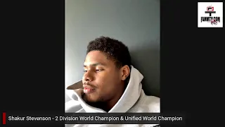 Interview With Superstar Boxer Shakur Stevenson