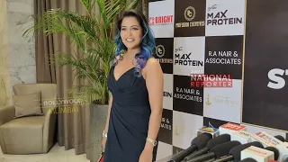 Gulki Joshi Looks Beautiful in New Outfit At Red Carpet of Star Eminence Award 2023 | Gulki Joshi