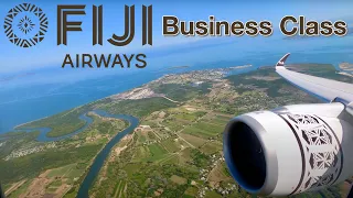 NEW Fiji Airways Airbus A350 Business Class Review - Nadi to Sydney (+ economy + flight deck)