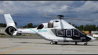 AIRBUS H160 START-UP & TAKEOFF HAI Heli-Expo 2024 N833MK