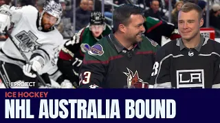 NHL Is Coming To Melbourne But Why? Dustin Brown And Darcy Hordichuck Reveal All!