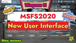 msfs2020 New user interface addon WOW! With NEW menus, New weather presets and more!