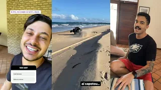 Fidelis mostrou o vídeo do acidente