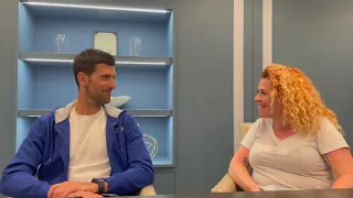 An exclusive interview with Novak Djokovic for NovakBooks.com