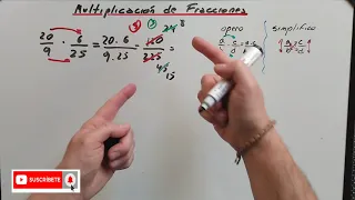 Cómo multiplicar y simplificar fracciones