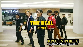 [U-KNOW] ATEEZ - 'THE REAL (흥 ver.' Dance Cover | KPOP IN PUBLIC From INDONESIA @TRANSMART JEMBER