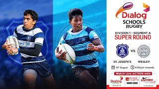 St. Joseph's College vs Wesley College - Dialog Schools Rugby League 2022 - Super Round