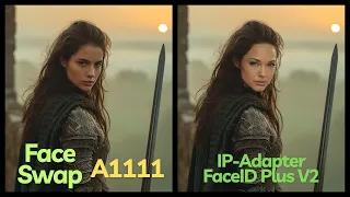 Face Swapping in A1111: Ip-Adapter Face ID Plus V2 (Better than Roop, Reactor and InstantID)