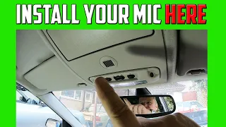 Ford Mondeo Mk3 Install A Microphone In the Roof