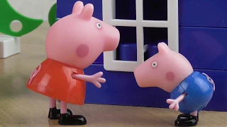 Свинка Пэпа и Джорж изучают цвета в Цветном городе | Peppa Pig school |  Серия #1