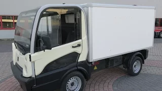 775832 GOUPIL G5 HYBRID UTILITY VEHICLE UTV BOX VAN 04-2011 WHITE 12393KM