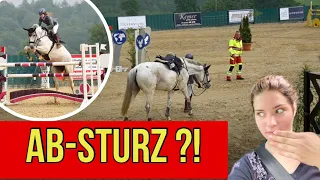Turnierbericht- Sturz mit Pferd und neuem Sattel 😱