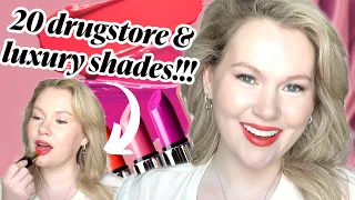 BEST SPRING LIPSTICKS for FAIR SKIN w/ Lip Swatches of 20+ Shades!!! | Pale Girl Picks Makeup