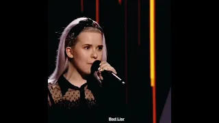 Bad Liar Song Amazing Voice Of Cute Girl