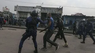 RDC :  une marche de l'opposition réprimée à Kinshasa