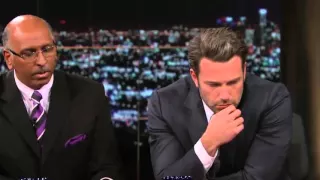 Real Time with Bill Maher: Sad Affleck, Sam Harris and Bill Maher Debate Radical Islam (HBO)