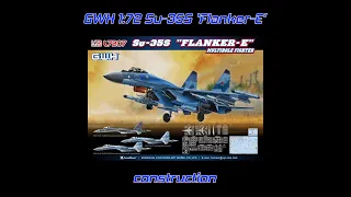 GWH 1:72 Su-35S 'Flanker-E' - construction
