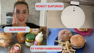 Yeni ROBOT Supurgem | Size Bir Kanal Onerecegim| Gunluk VLOG! #hollandadanatesailesi