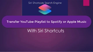 Convert YouTube Playlist to Spotify or Apple Music