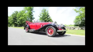 1928 Mercedes-Benz S Type Sports Tourer.driving