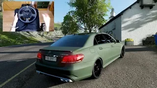 Forza Horizon 4 - MERCEDES-BENZ E63 S AMG W212 - Test Drive with THRUSTMASTER TX + TH8A - 1080p60FPS