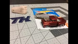 🔥Custom 56 Ford truck Hot Wheels