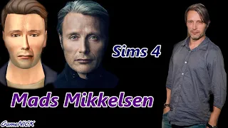 Mads Dittmann Mikkelsen в Sims 4