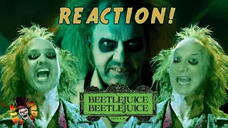 Beetlejuice 2 Trailer Reaction! | THE JUICE IS ON THE LOOSE! |