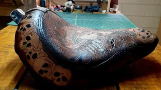 HOW MAKE SOLO SEAT FAT BOY HARLEY DAVIDSON