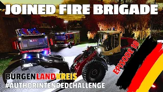 JOINED FIRE BRIGADE - BURGENLANDKREIS EP18 - #authorintendedchallenge - #fs22 - #farmingsimulator22