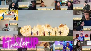 Mighty Morphin Power Rangers: Once & Always - Trailer Reaction Mashup 🤩🔥 - Netflix