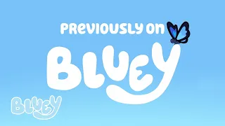 Previously on Bluey... 🦋 | The Sign | Bluey