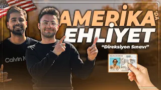 DİREKSİYON SINAVINI GEÇTİM! | Amerika'da Ehliyet Alma Süreci Baştan Sona